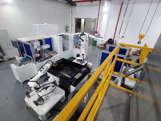 自動生産 ゴールドインゴット ロボット付き ゴールドバー 鋳造機