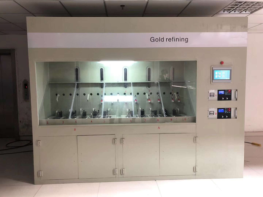 5kg容量の金の精錬機械金の電気分解プロセス